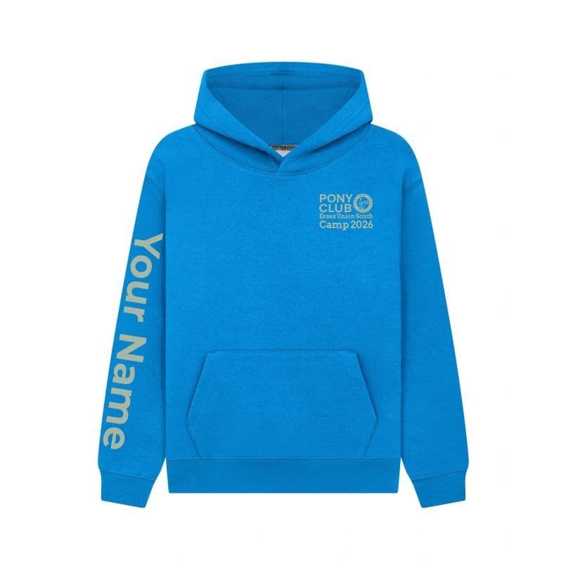 Adults Essex Union South Turquoise Camp 26 Hoodie - CR02K