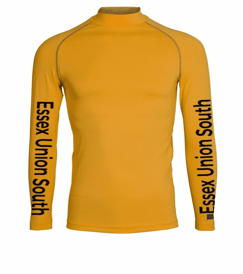 Adults Essex Union South Yellow Base Layer