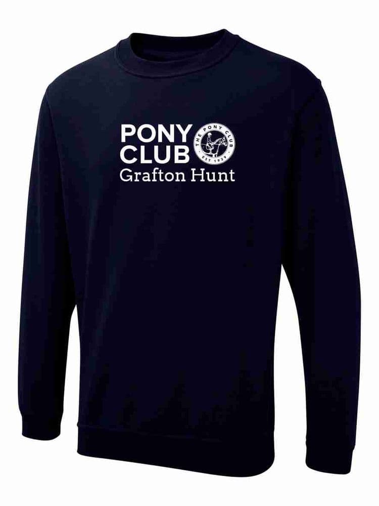 Adults Grafton PC Navy Sweatshirt UX3