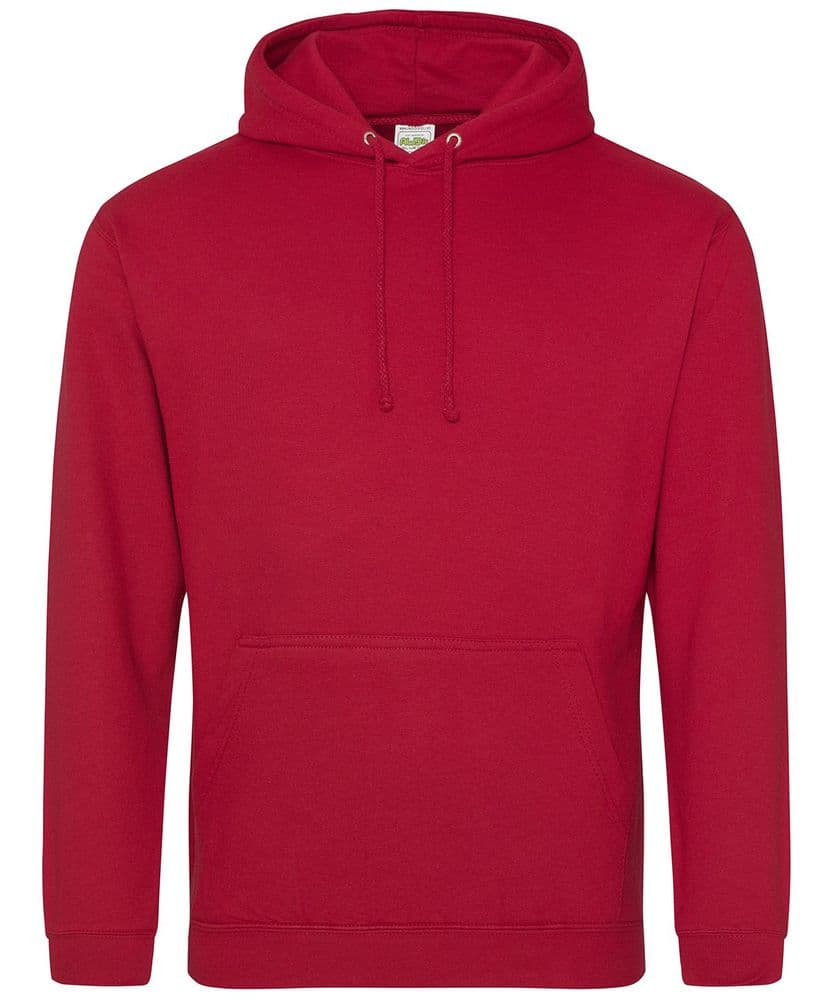 Adults Harrogate Grammar School Red Hoodie