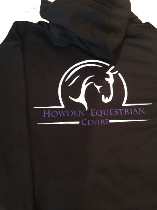 Adults Howden Equestrian Centre Black Hoodie SS224