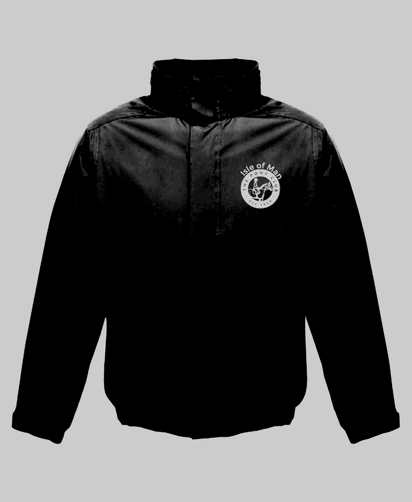 Adults Isle of Man Pony Club Black Regatta Dover Jacket