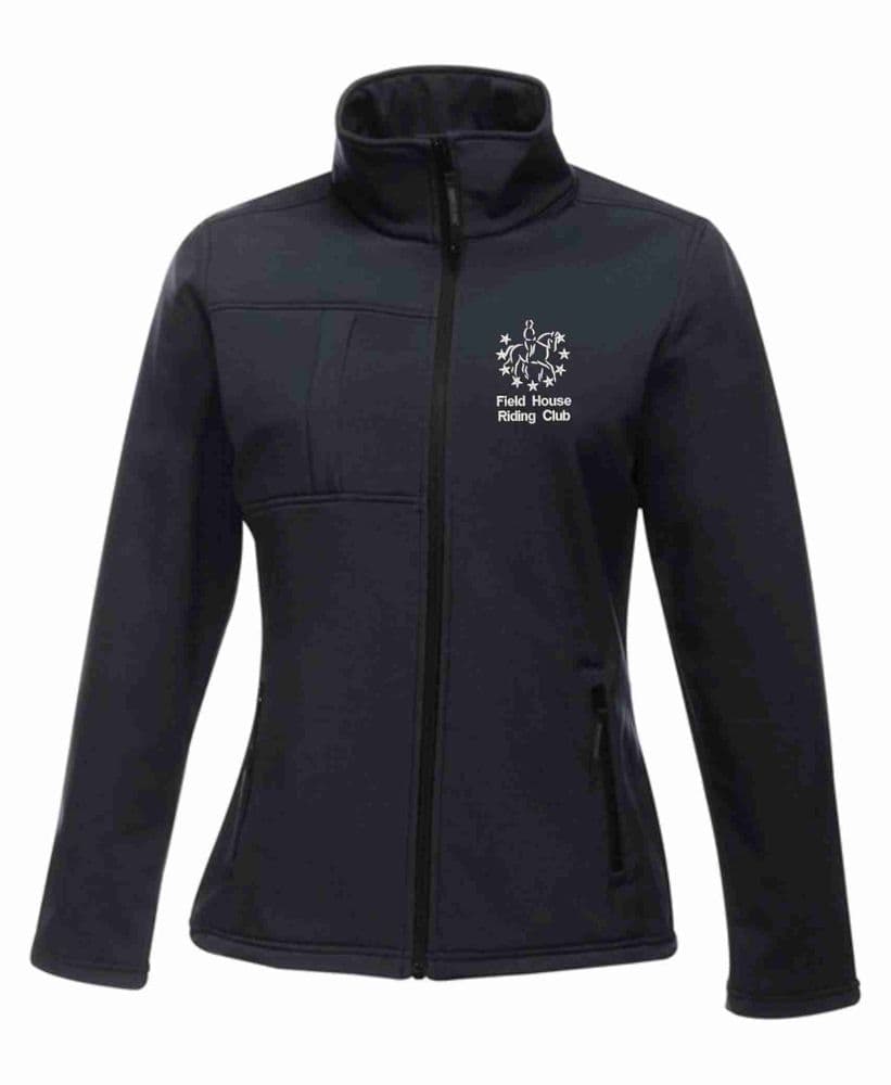 Adults ladies Field House RC  Navy Softshell Jacket rg195