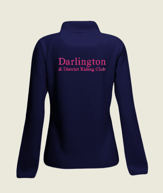 Adults Ladies Fit DDRC Navy Soft Shell Jacket