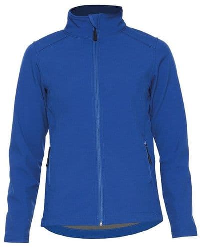 Adults ladies fit Flamstead Tetrathlon Royal Softshell Jacket R901F