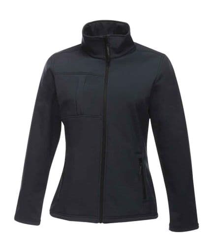 Adults ladies Fit New Forest Pony Navy  Softshell Jacket rg195