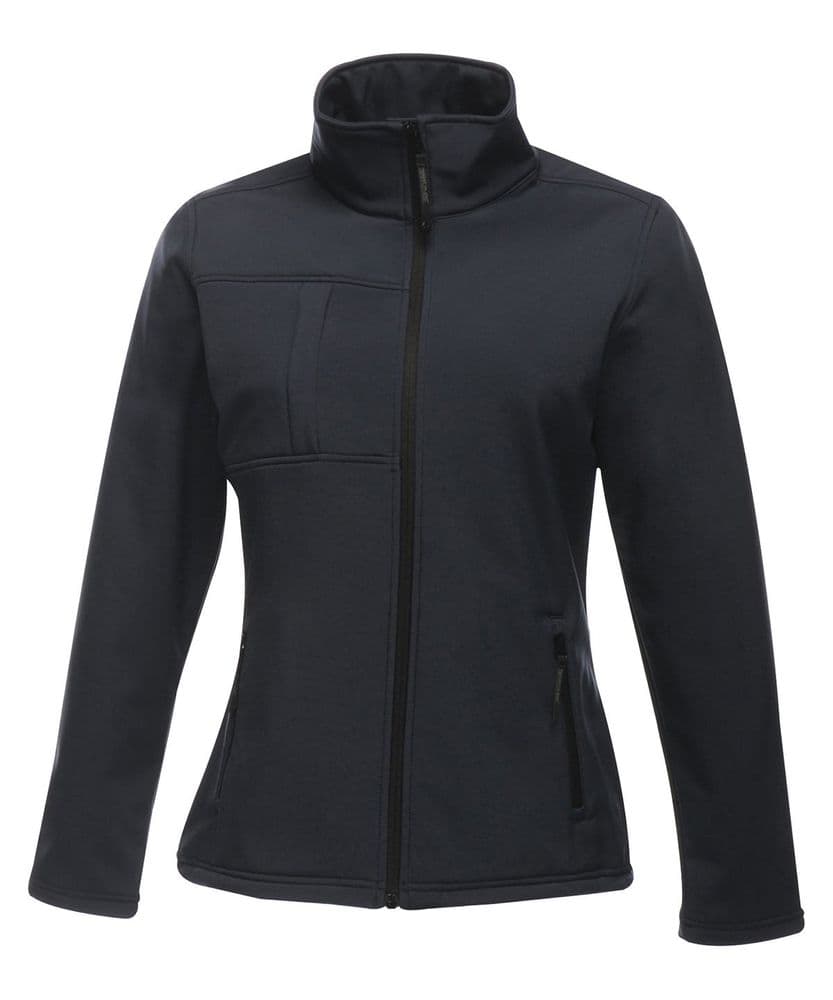 Adults ladies fit Newport YF Navy Softshell Jacket rg195 (1)