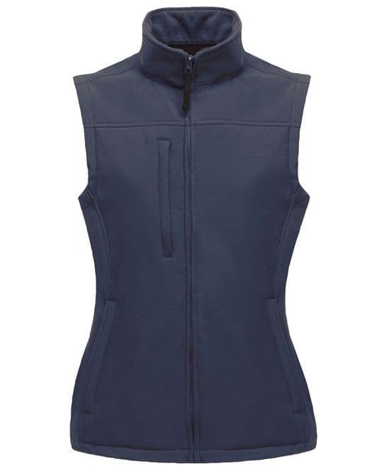 Adults Lady's Fit Navy South Berkshire Soft shell Body Warmer