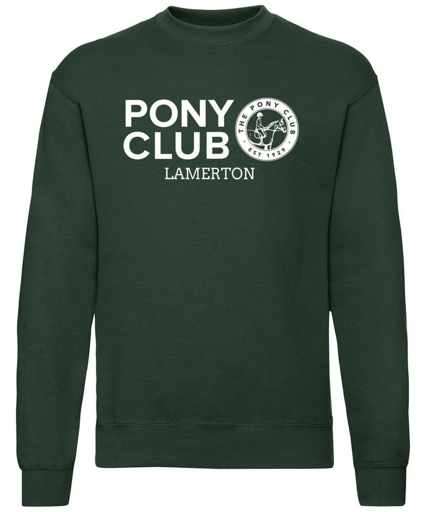 Adults Lamerton PC  Bottle Green Sweatshirt UX3