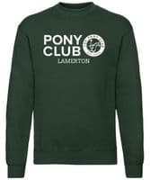 Adults Lamerton PC  Tetrathlon/Triathlon Bottle Green Sweatshirt UC203