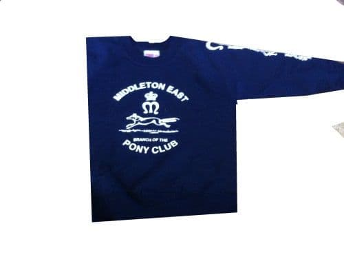 Adults Middleton East Navy Sweatshirt