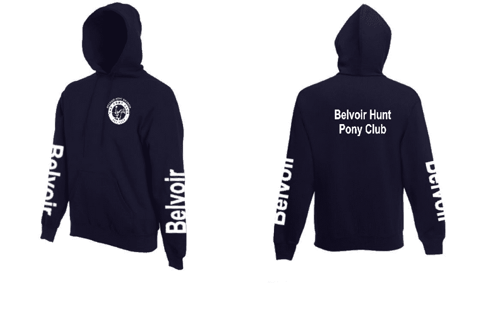 Adults Navy Belvoir Hunt Hoodie