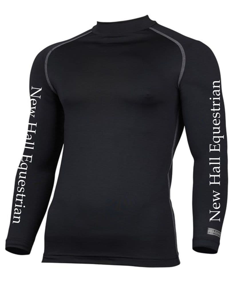 Adults New Hall Equestrian Black Base Layer - RH001