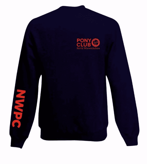 Adults North Warwickshire Navy Sweatshirt UX3