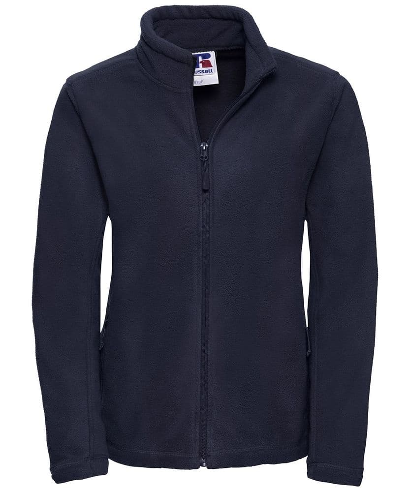 Adults Northern Dressage Ladies Fit Navy fleece jacket 8700F