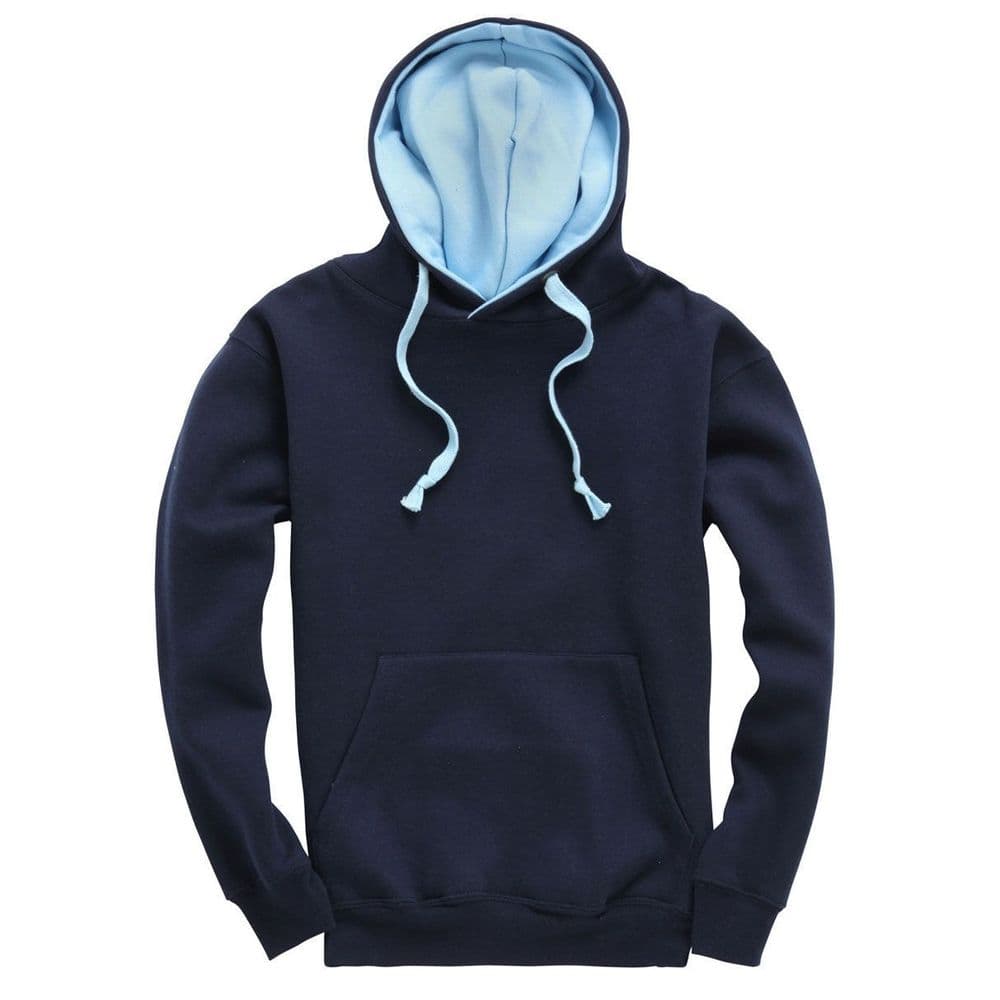 Adults Northern Dressage Premium Hoodies Navy/Baby Blue W72