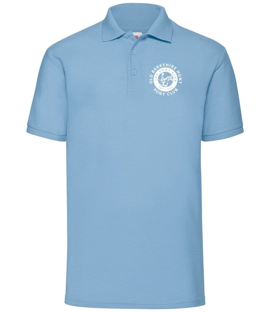 Adults Old Berkshire Hunt PC Sky Polo Shirts SS11