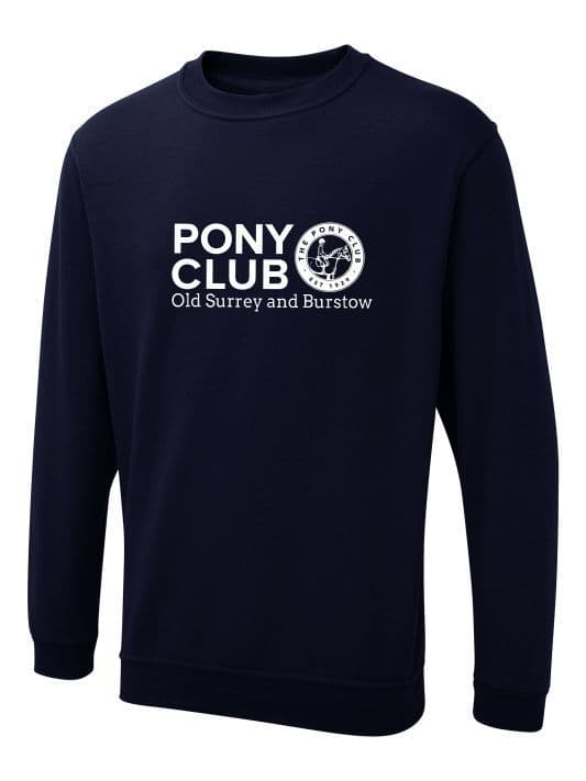 ADULTS Old Surrey and Burstow PC Navy Sweatshirt - UX3