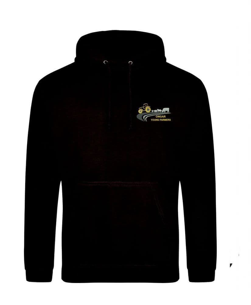 Adults Ongar YFC Black Hoodie