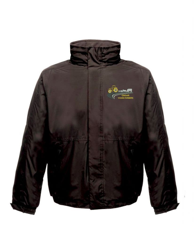 Adults Ongar YFC Black Regatta Dover Jacket