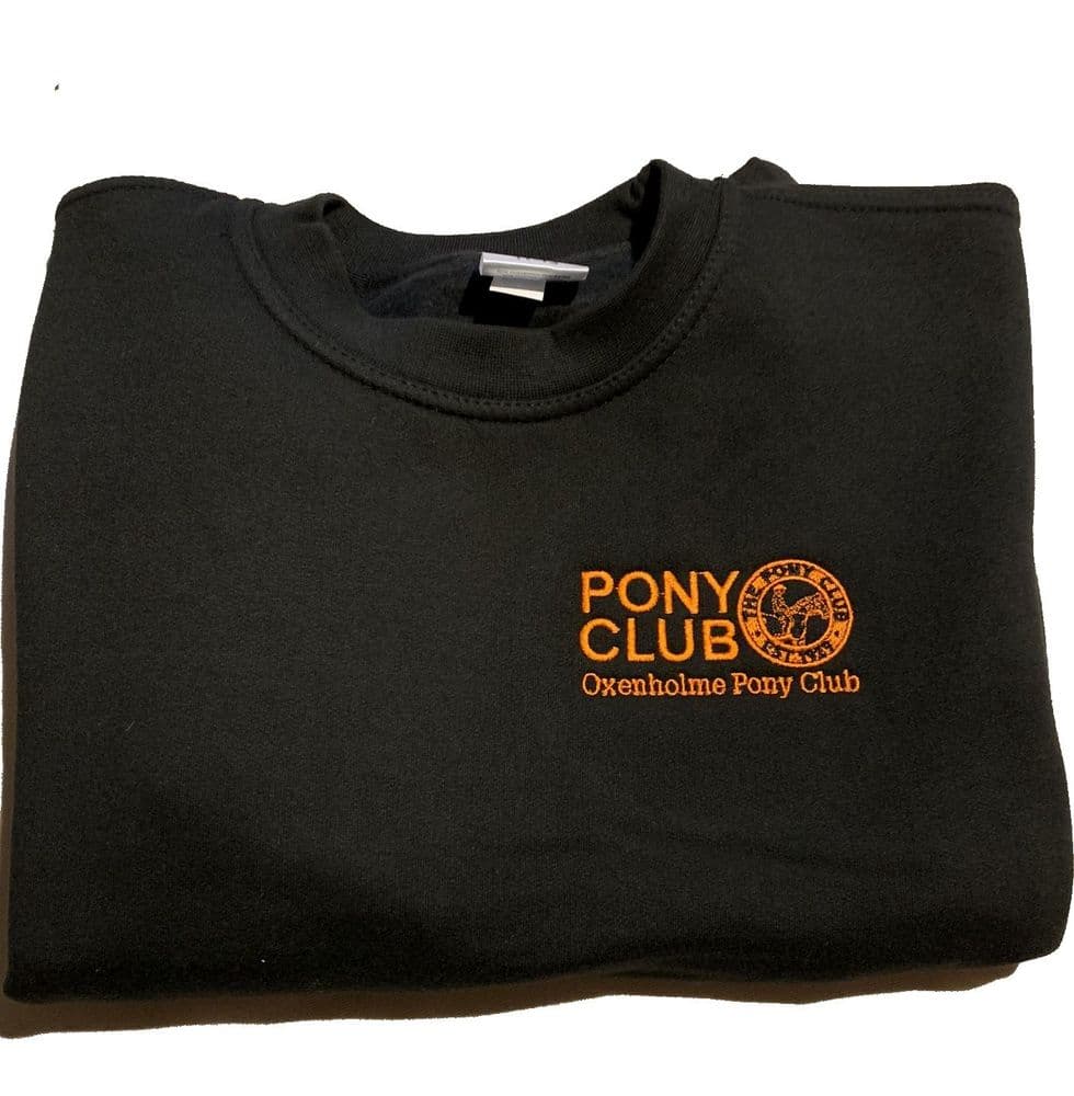 Adults Oxenholme PC Black Sweatshirt UX3