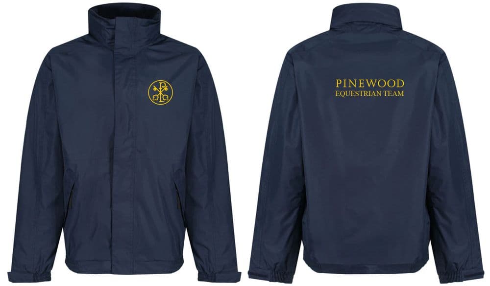 Adults Pinewood School Navy Regatta Dover Jacket