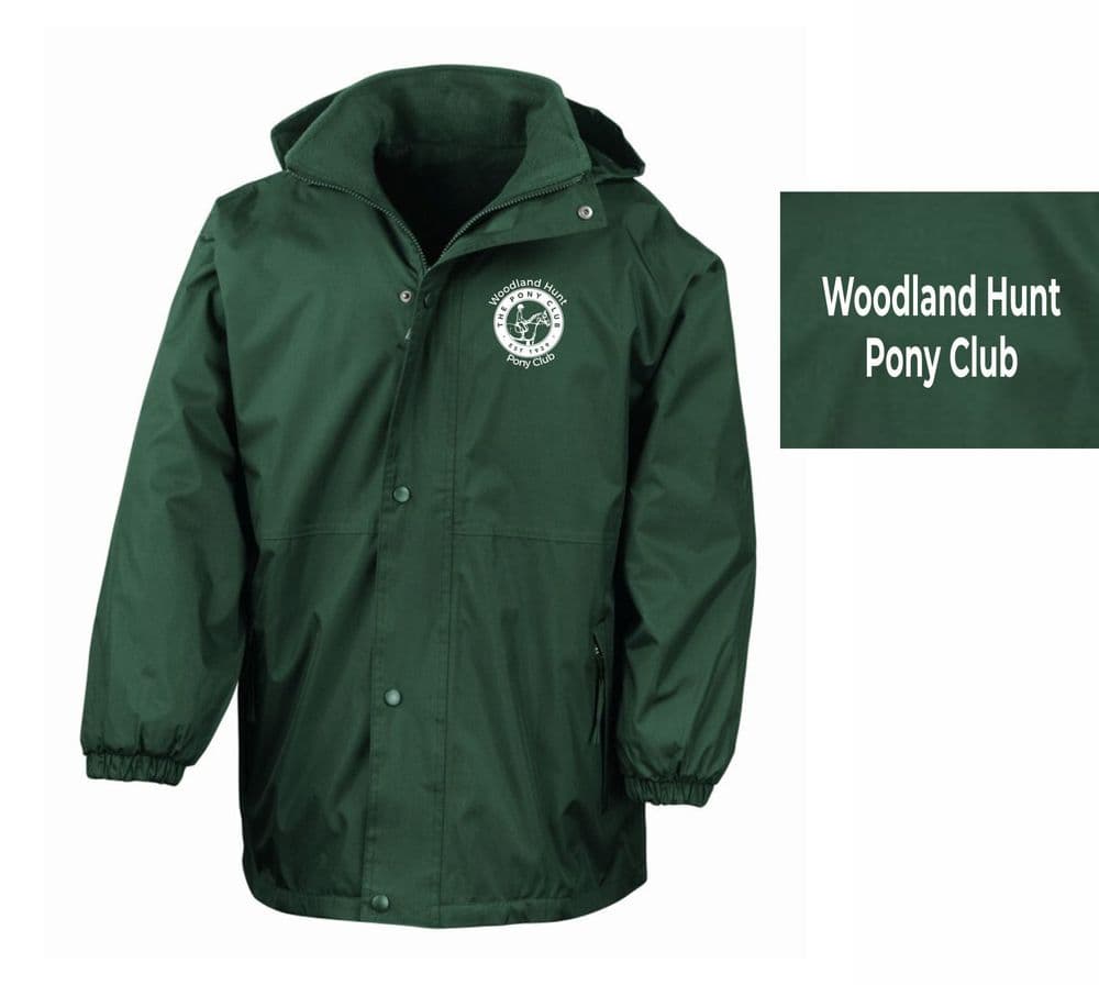 Adults R160A Woodland Hunt Bottle Green Jacket