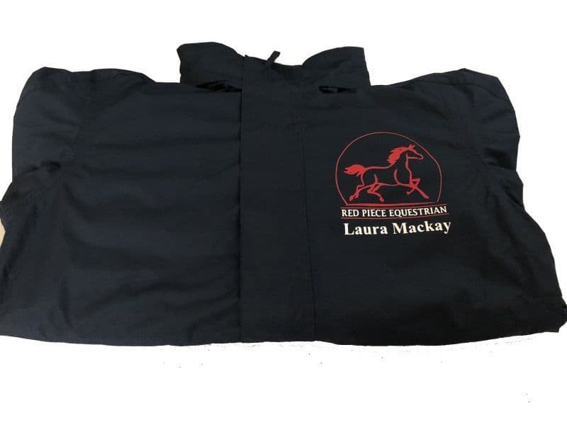 Adults Red Piece Equestrian Stables Navy Regatta Dover Jacket
