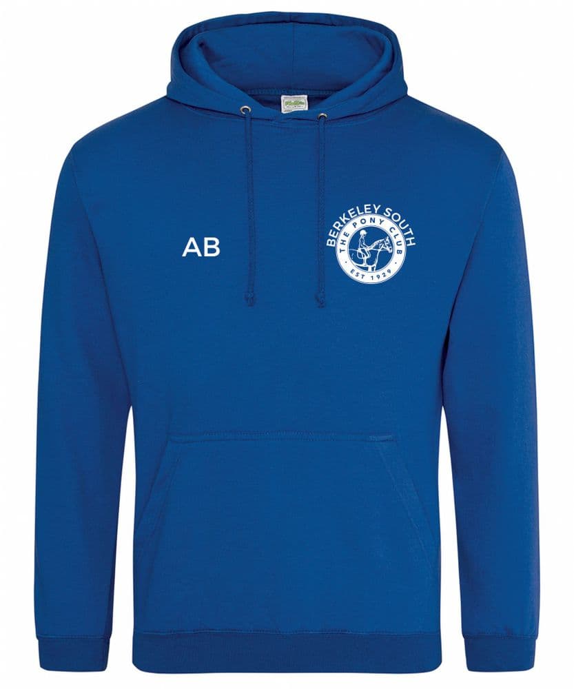 Adults Royal Blue Berkeley South Pony Club Hoodie