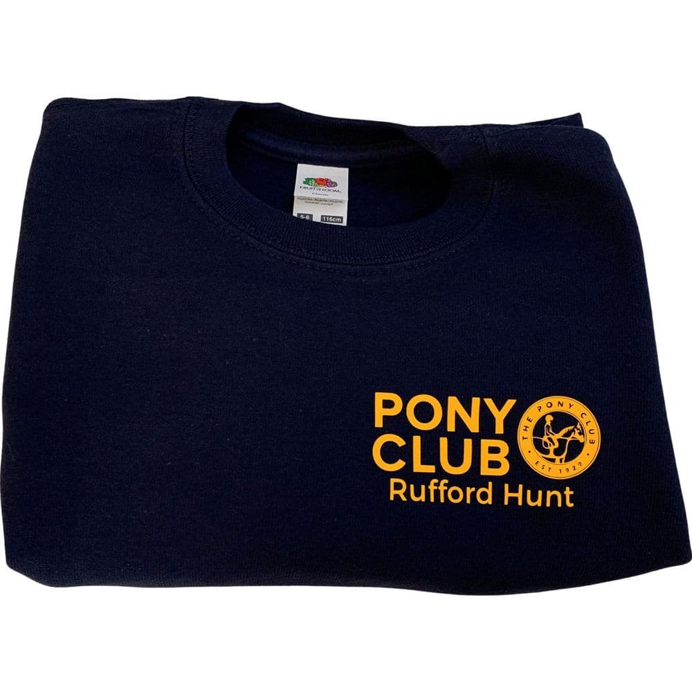 Adults Rufford Navy Sweatshirt