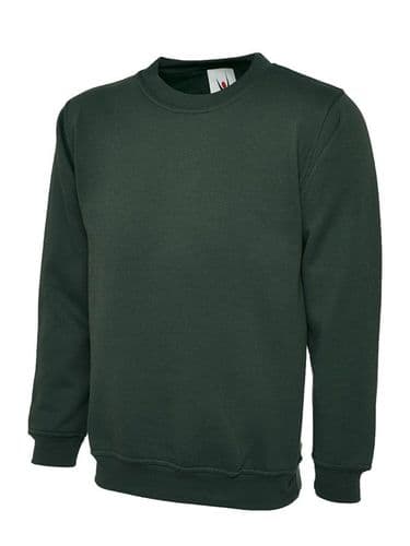 Adults Saffron Walden & District RDA Bottle Green Sweatshirt
