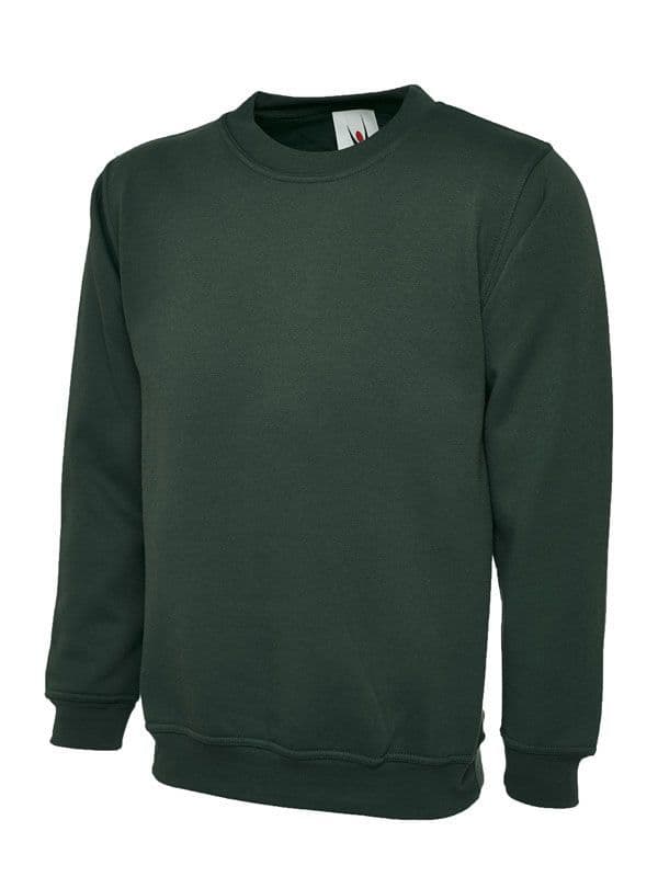 Adults Saffron Walden & District RDA Bottle Green Sweatshirt