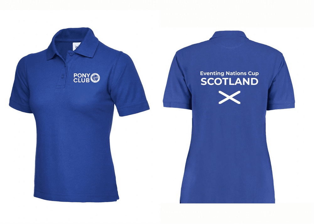 ADULTS Scotland Nations Cup  Royal Polo Shirt UC101