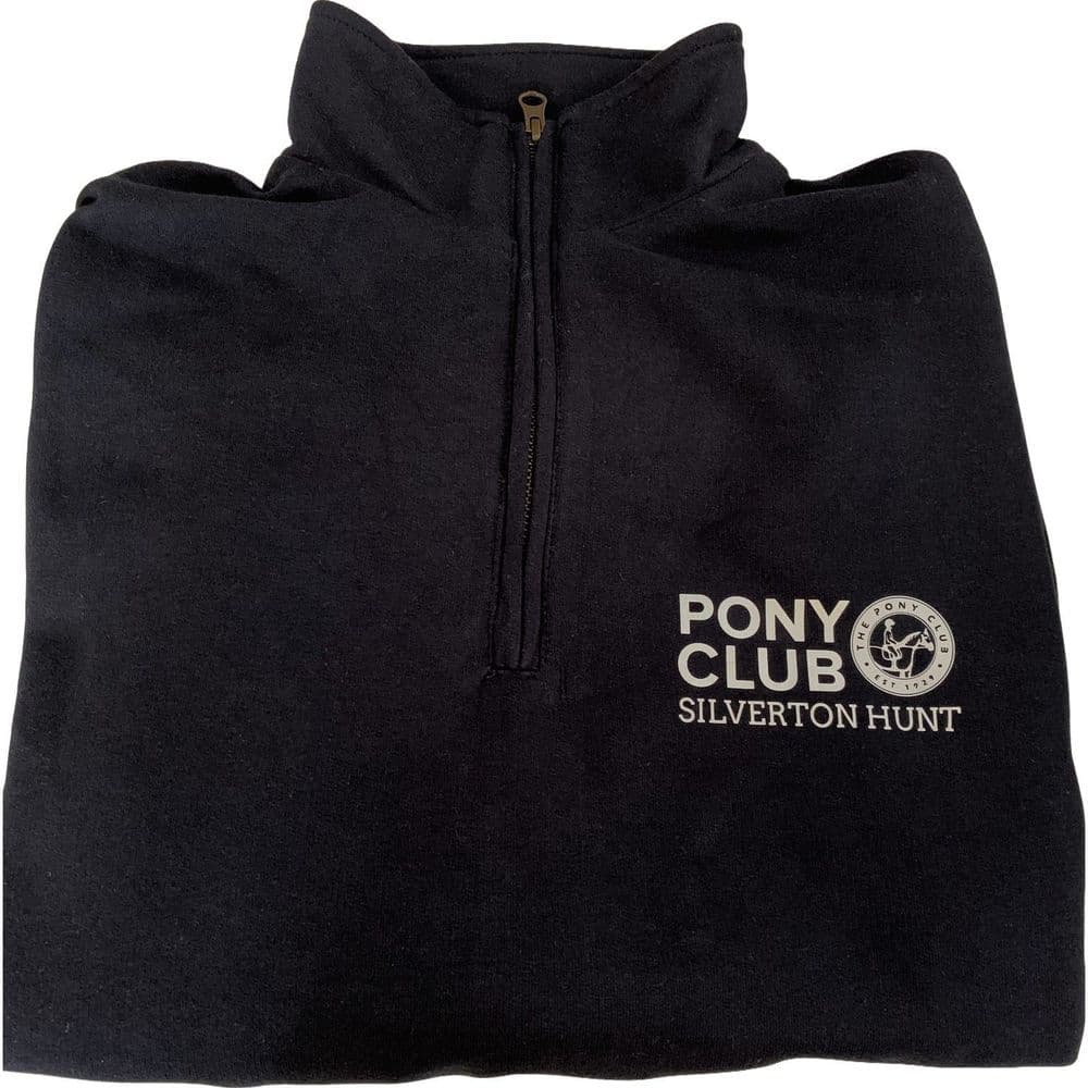 Adults Silverton Navy Quarter Zip Sweatshirt