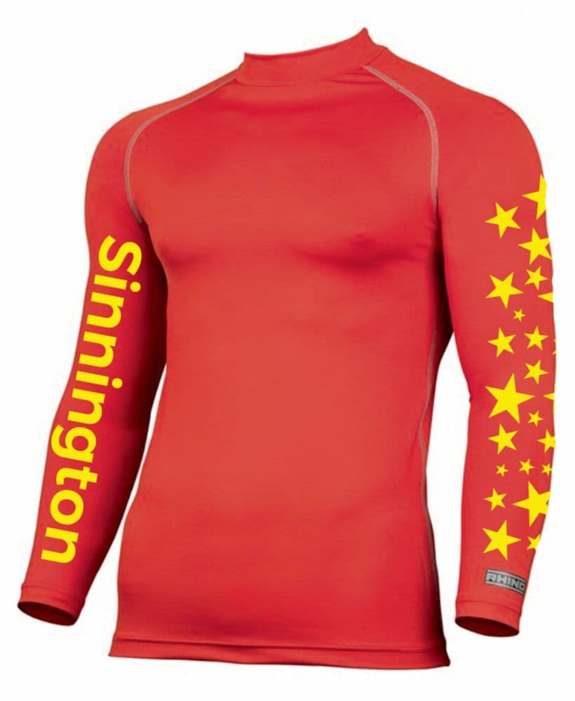 Adults Sinnington PC Red Base Layer