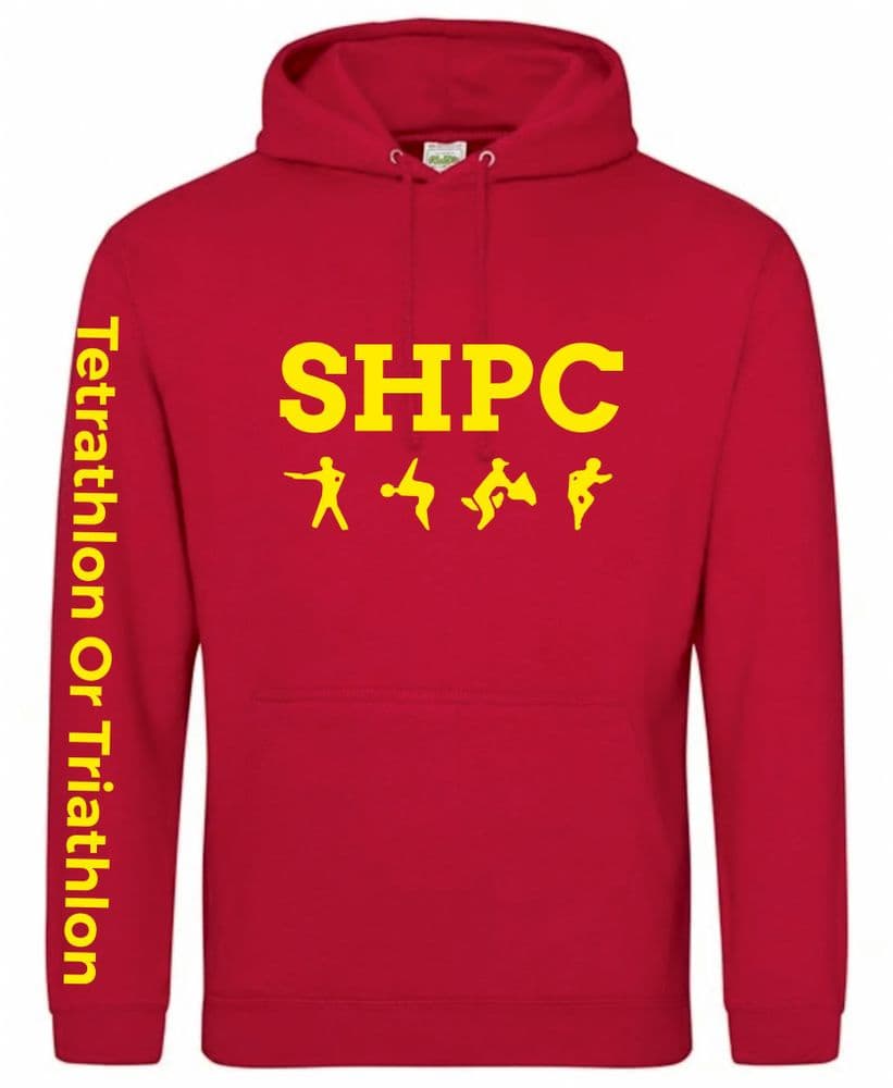 Adults Sinnington PC TET Red Hoodie