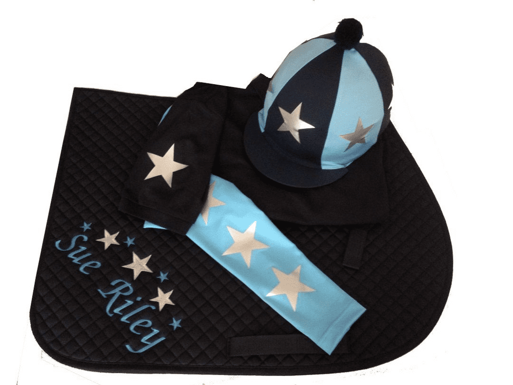 Adults Sky Blue/Navy/Silver Base Layer Cross Country Colours