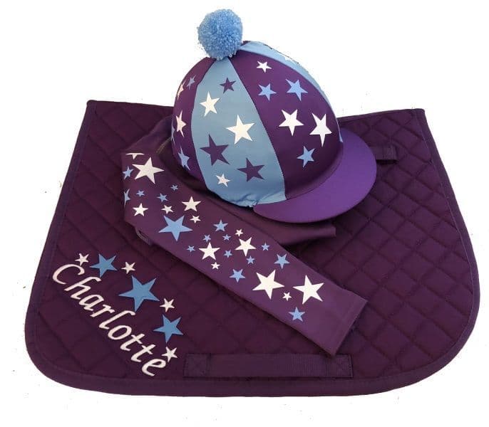 Adults Sky Blue/Purple Base Layer Cross Country Colours