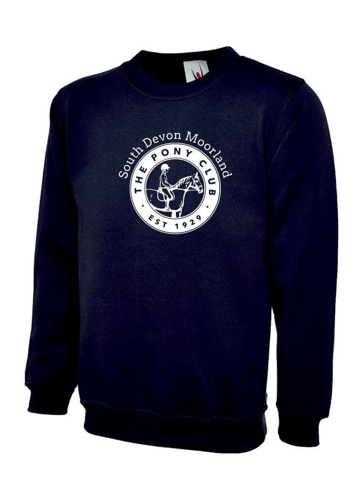 Adults South Devon Moorland Navy Sweatshirt UX3