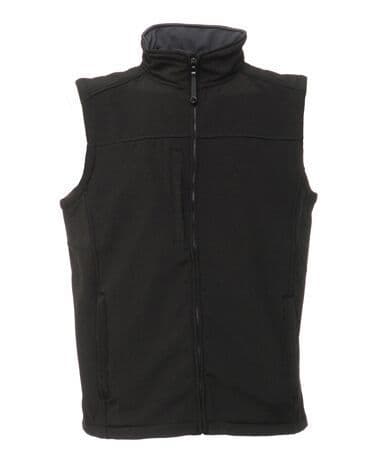 Adults Southern Carriage Driving club Black Flux Softshell Bodywarmer