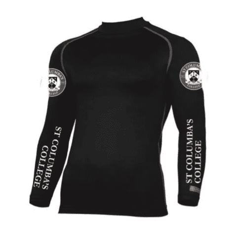 Adults St Columbas College NSEA Team  Black Base Layer