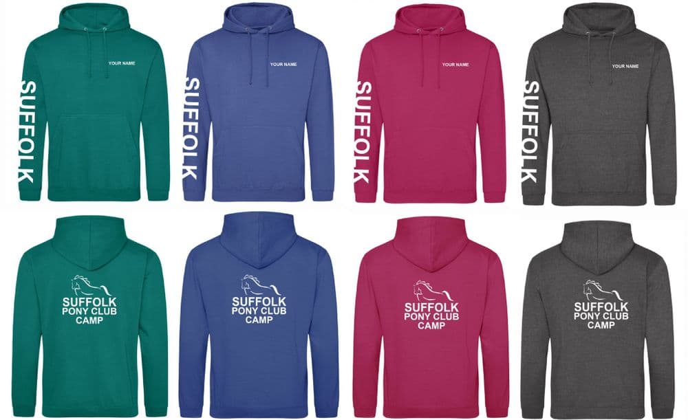 Adults Suffolk PC Camp Hoodie - JH001