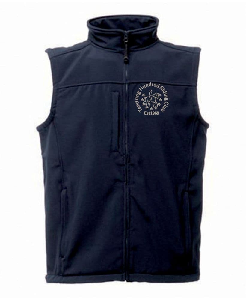 Adults Tendring Hundred RC,Navy Flux Softshell Bodywarmer
