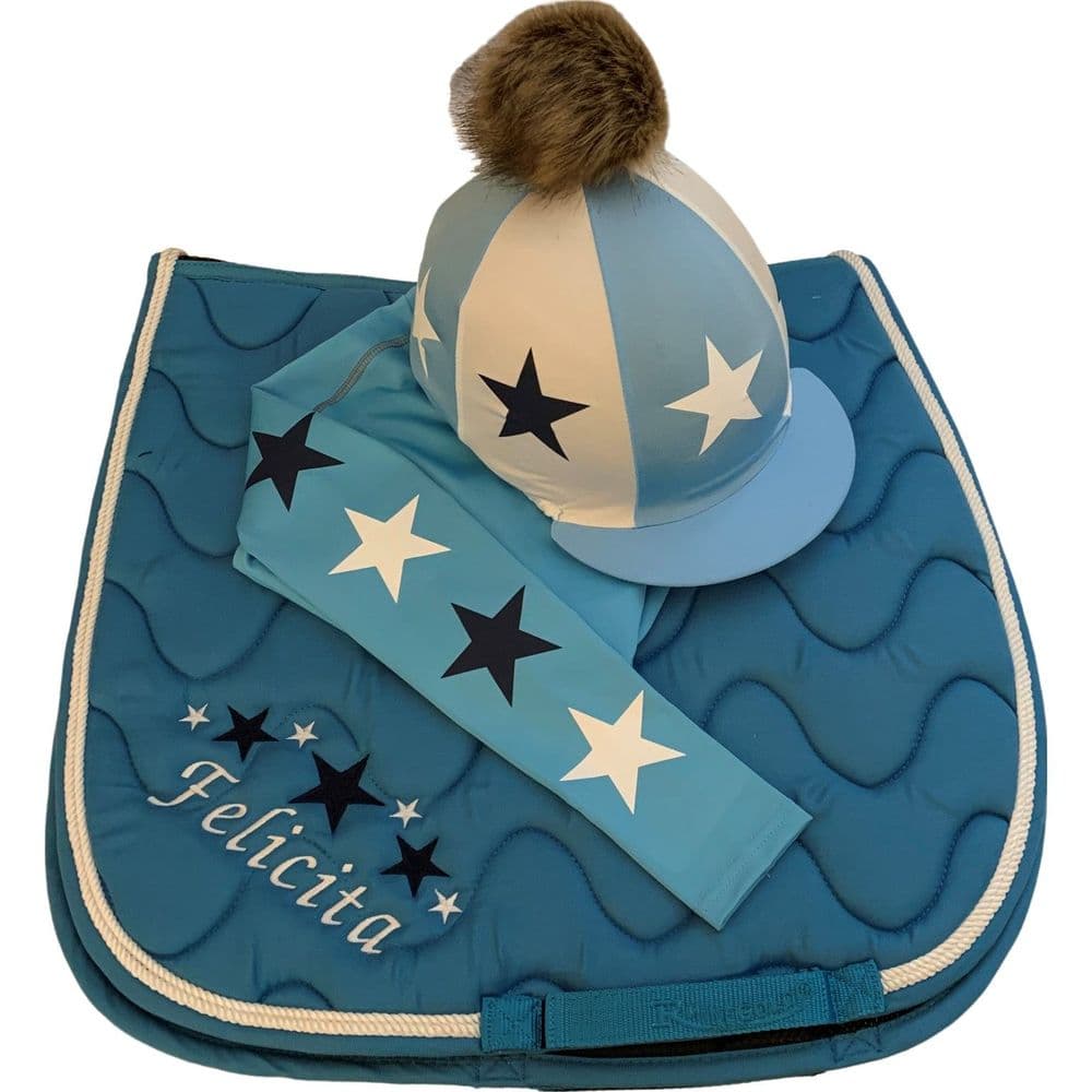 Adults Turquoise/Navy/White Base Layer Cross Country Colours (1)