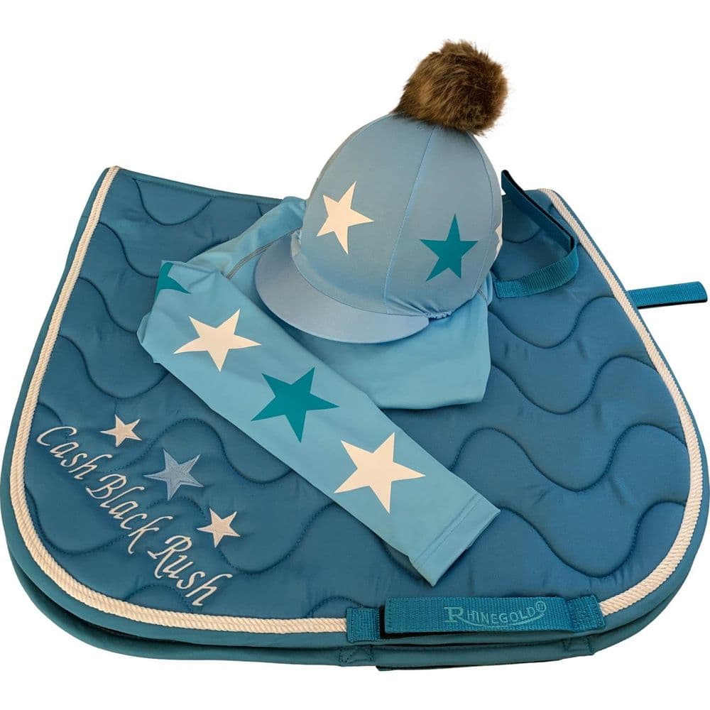 Adults Turquoise/Teal/White Base Layer Cross Country Colours