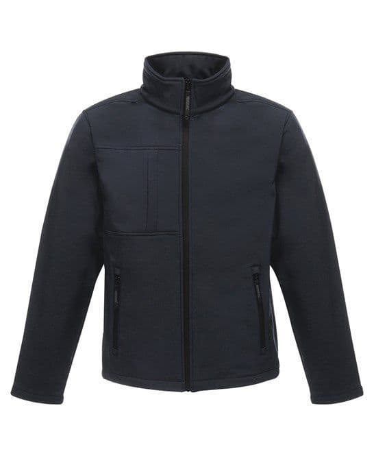 Adults Unisex Chipping PC Navy Softshell Jacket rg194