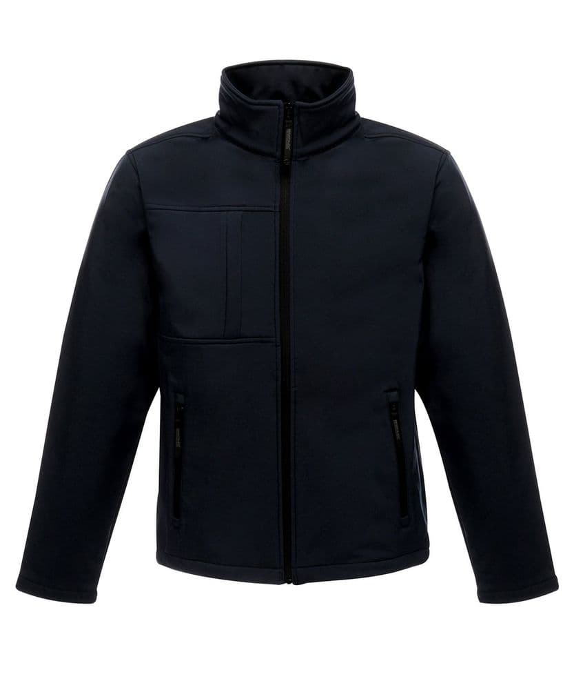 Adults Unisex Fit Bloxham Black Softshell Jacket rg194
