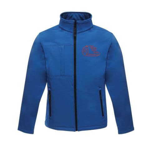 Adults Unisex fit East Mendip Riding Club Royal Softshell Jacket 46600