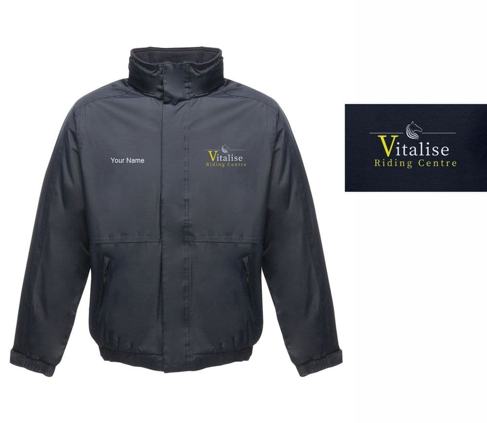 ADULTS Vitalise Riding Centre Navy Regatta Dover Jacket - RG045