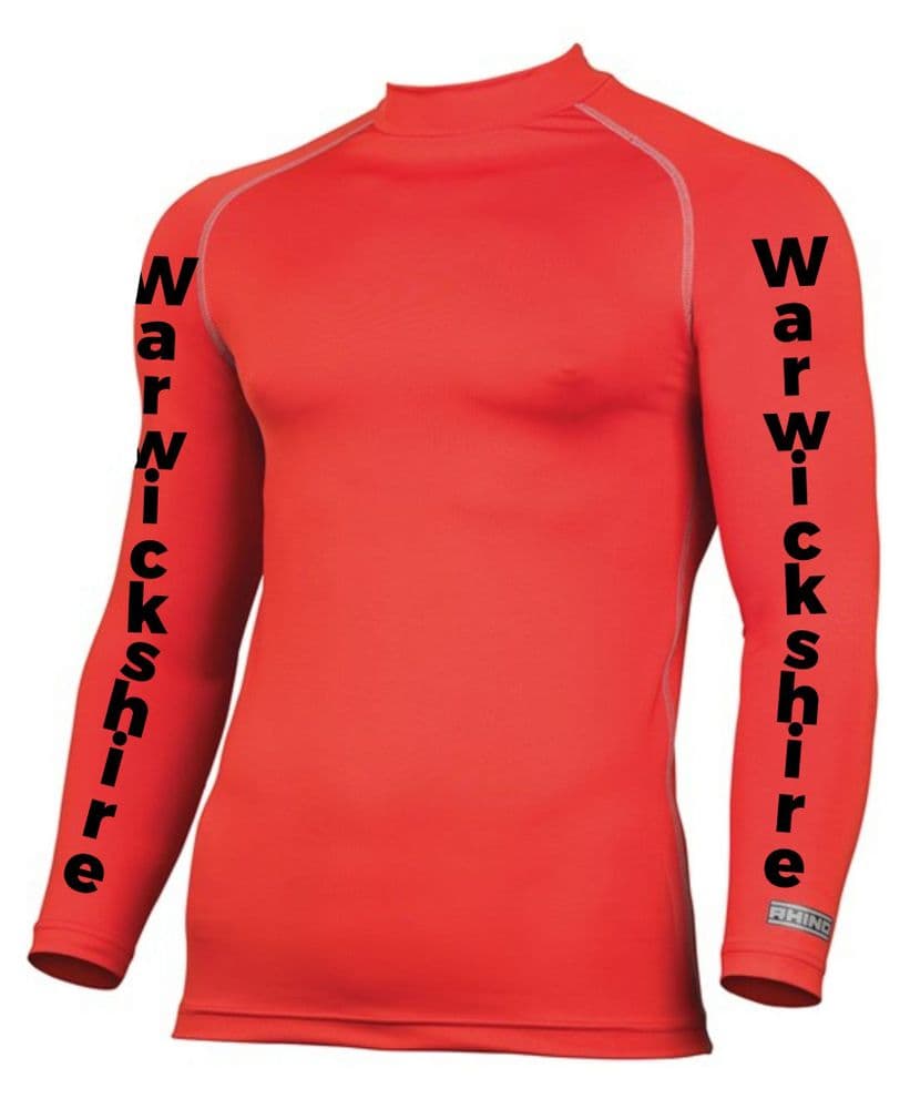 Adults Warwickshire Hunt RED Base Layer